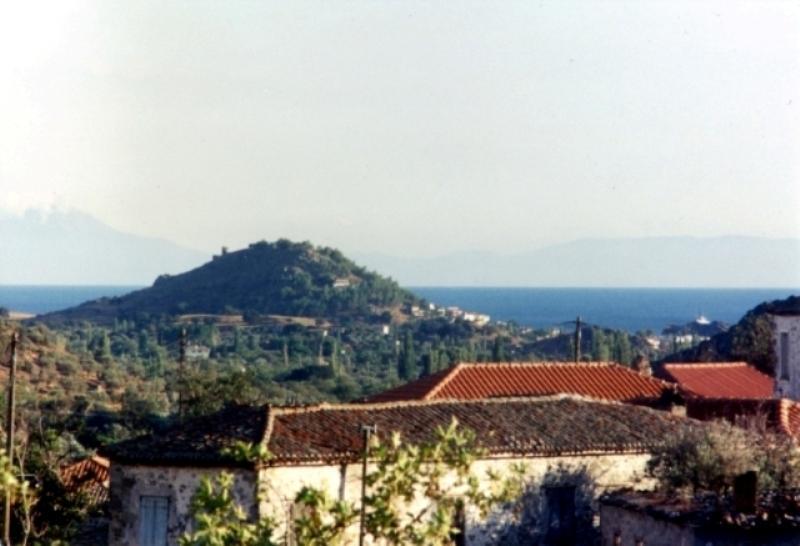 Villa Notia Skála Eresoú Oda fotoğraf