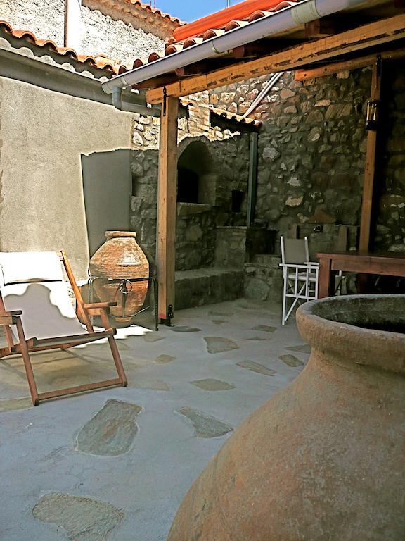 Villa Notia Skála Eresoú Oda fotoğraf