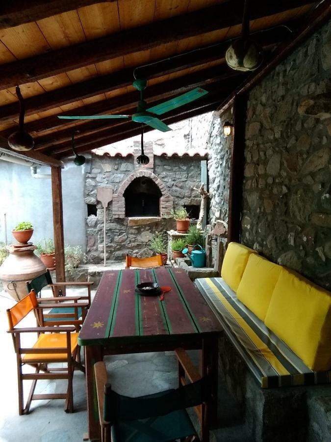 Villa Notia Skála Eresoú Dış mekan fotoğraf