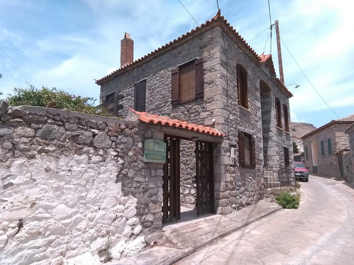 Villa Notia Skála Eresoú Dış mekan fotoğraf