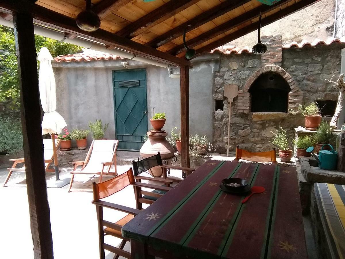 Villa Notia Skála Eresoú Dış mekan fotoğraf